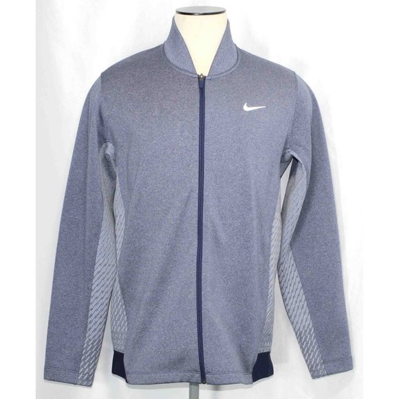 Nike Tiger Woods TW Hypervis‎ Full Zip Sweatshirt Jacket 708090 Mens Size Large - Picture 1 of 5